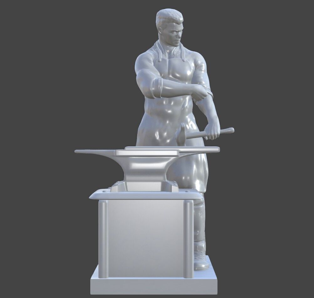 Blacksmith 3D print model_1