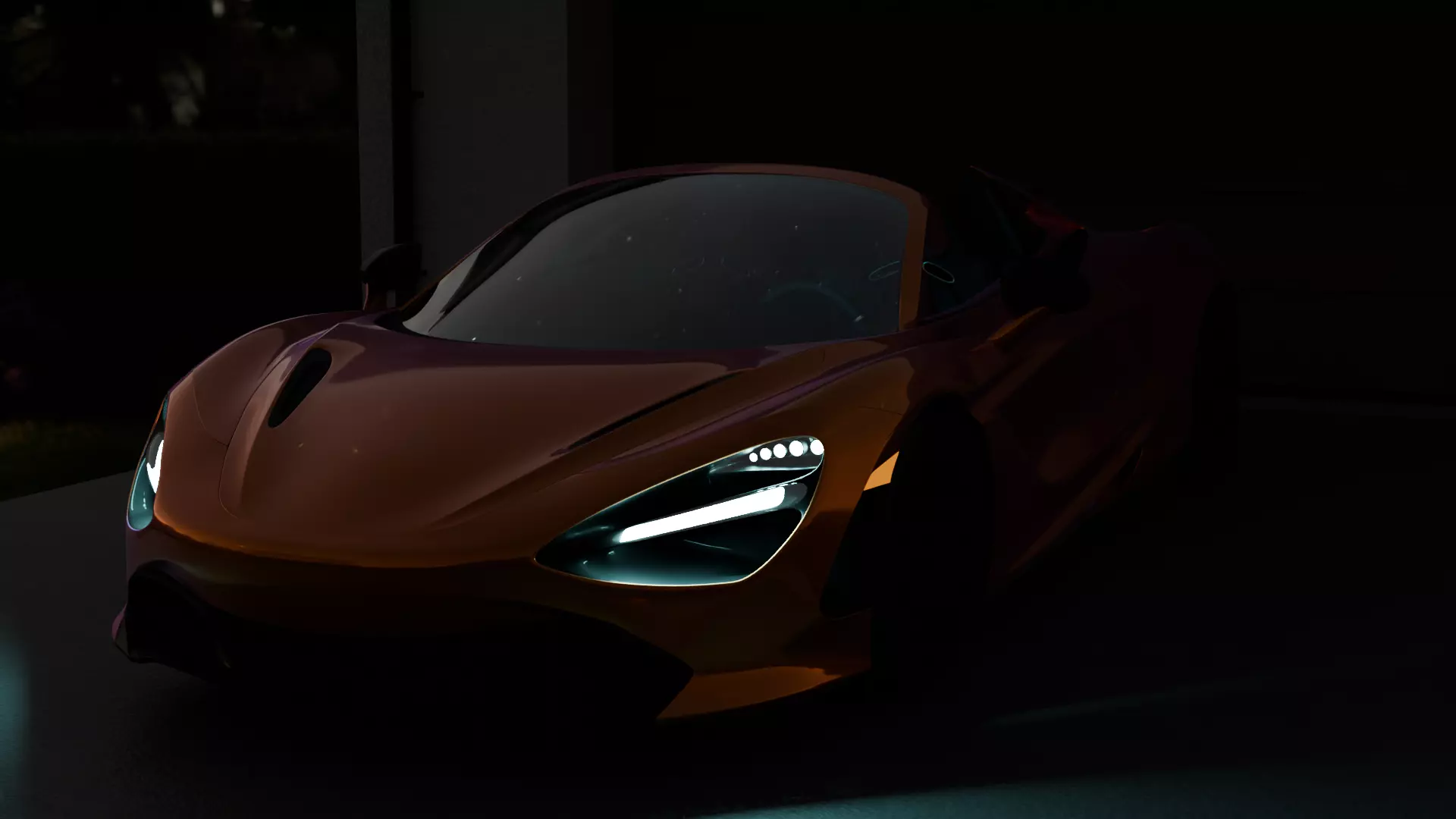 McLaren 720S Spyder 3D model