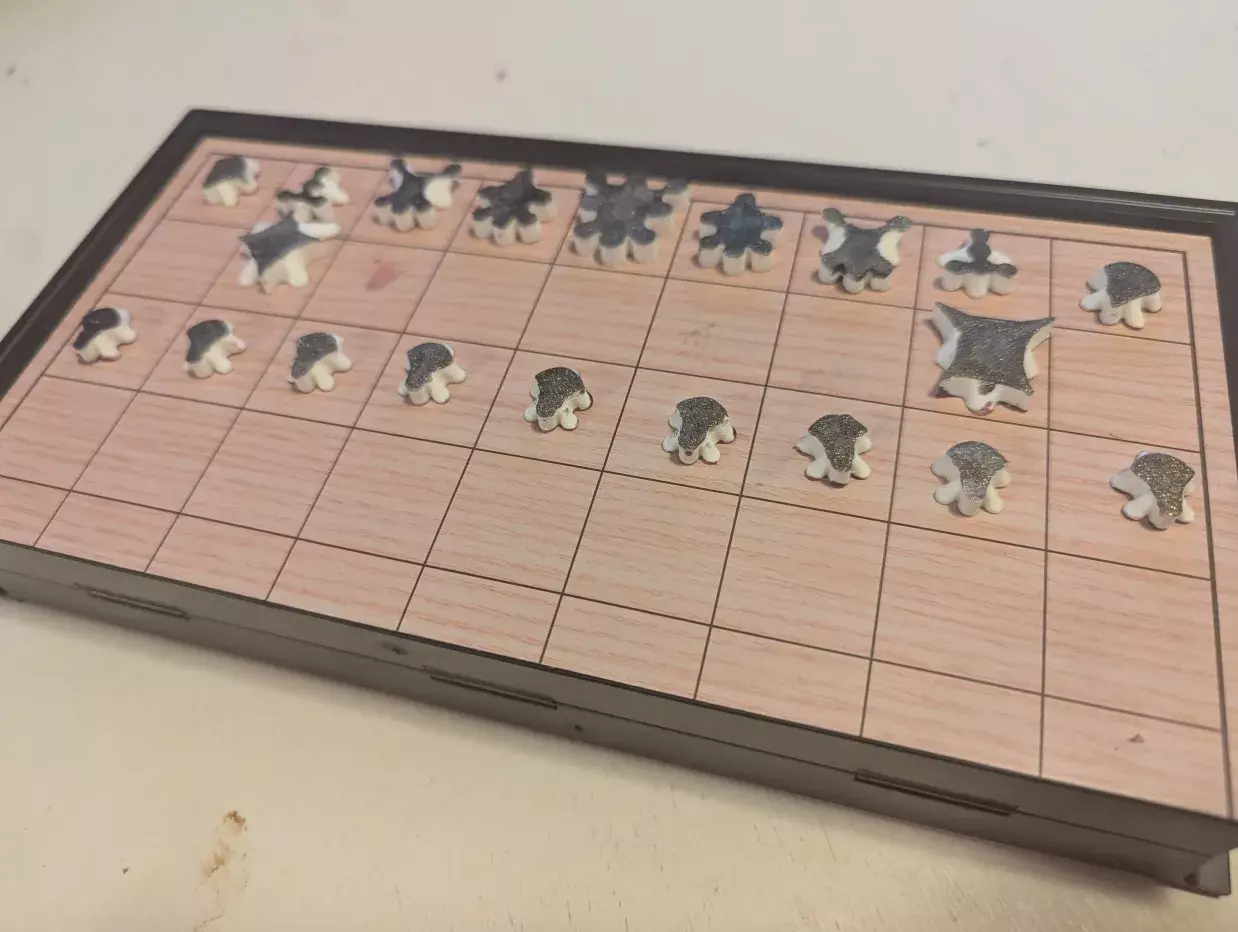 3D Promoting Shogi Pieces - Full Set 3D print model