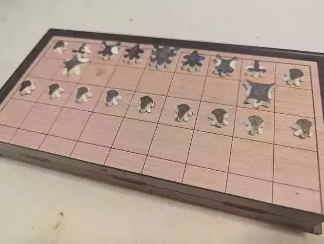 3D Promoting Shogi Pieces - Full Set 3D print model