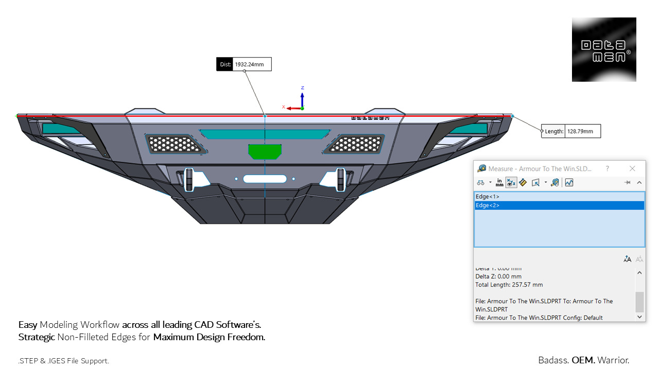 2023 JEEP WRANGLER JL RUBICON 3D Scan Chassis CAD Mounts Data  3D model_52