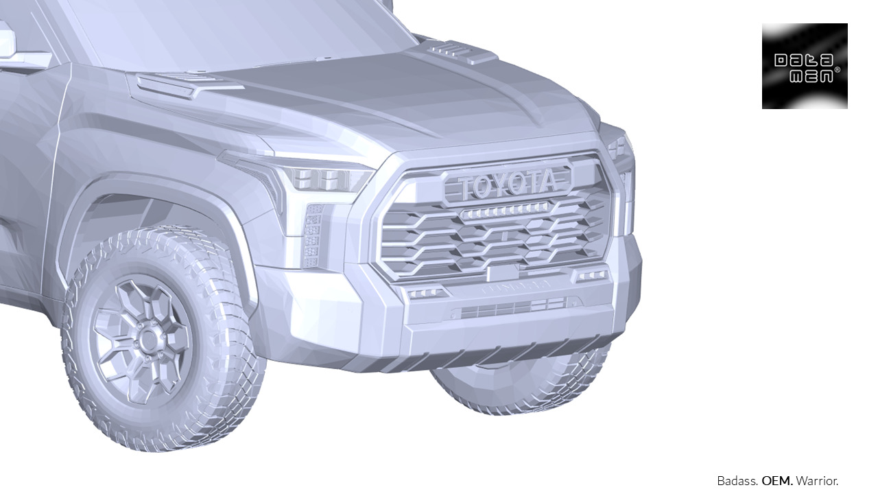 2023 JEEP WRANGLER JL RUBICON 3D Scan Chassis CAD Mounts Data  3D model_3