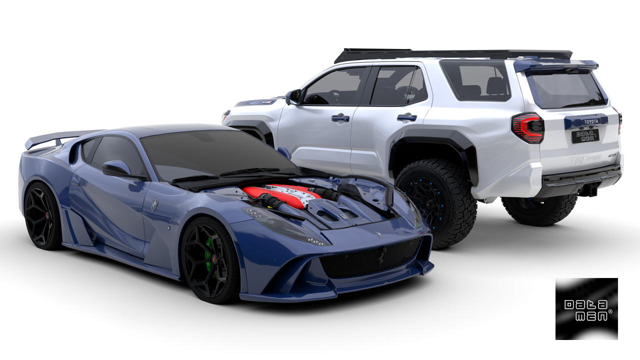 2023 JEEP WRANGLER JL RUBICON 3D Scan Chassis CAD Mounts Data  3D model_79