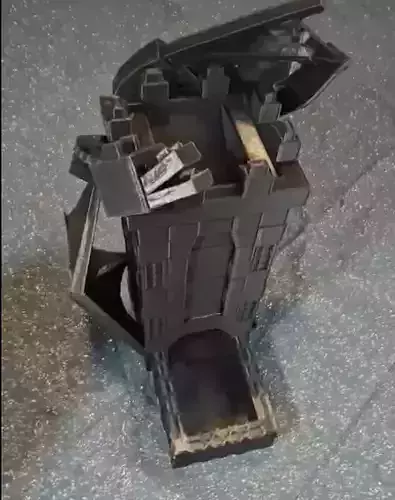 Minecraft Ender Dragon DICE TOWER 3D Printable Model