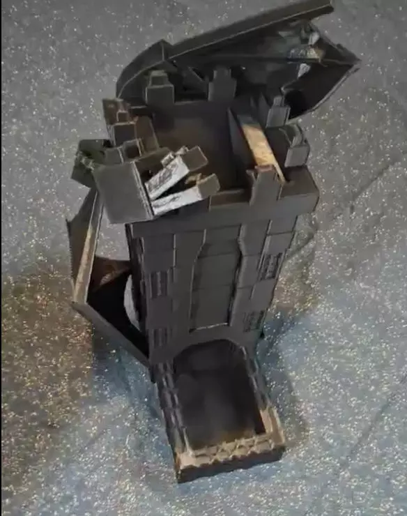 Minecraft Ender Dragon DICE TOWER 3D Printable Model 3D print model