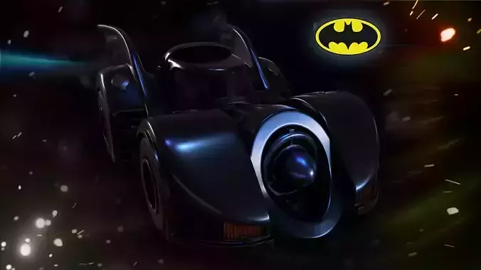 BatMobile toystyle 3dprint