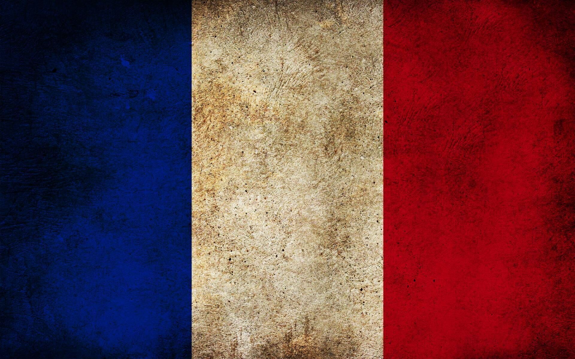 flag french 3D model_4