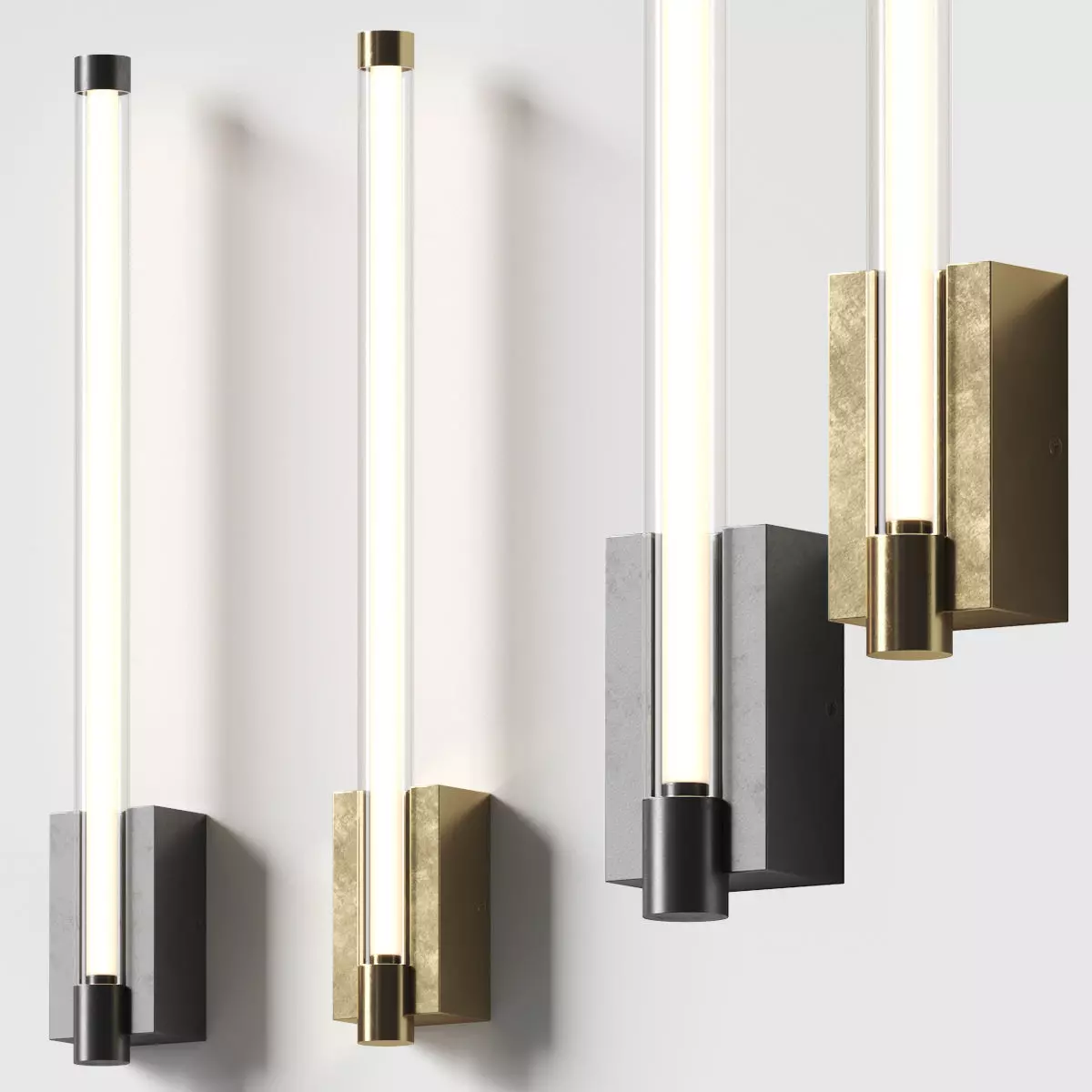 Phobos 1 Light Wall Sconce - Kelly Wearstler 3D model_0