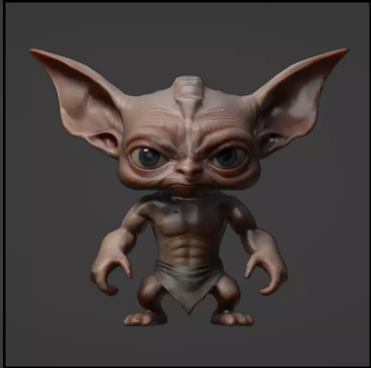 Dobby de harry potter estilo chibi Free 3D print model