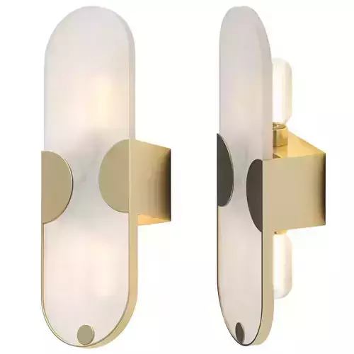 Alabaster Sconce by Studio Glustin