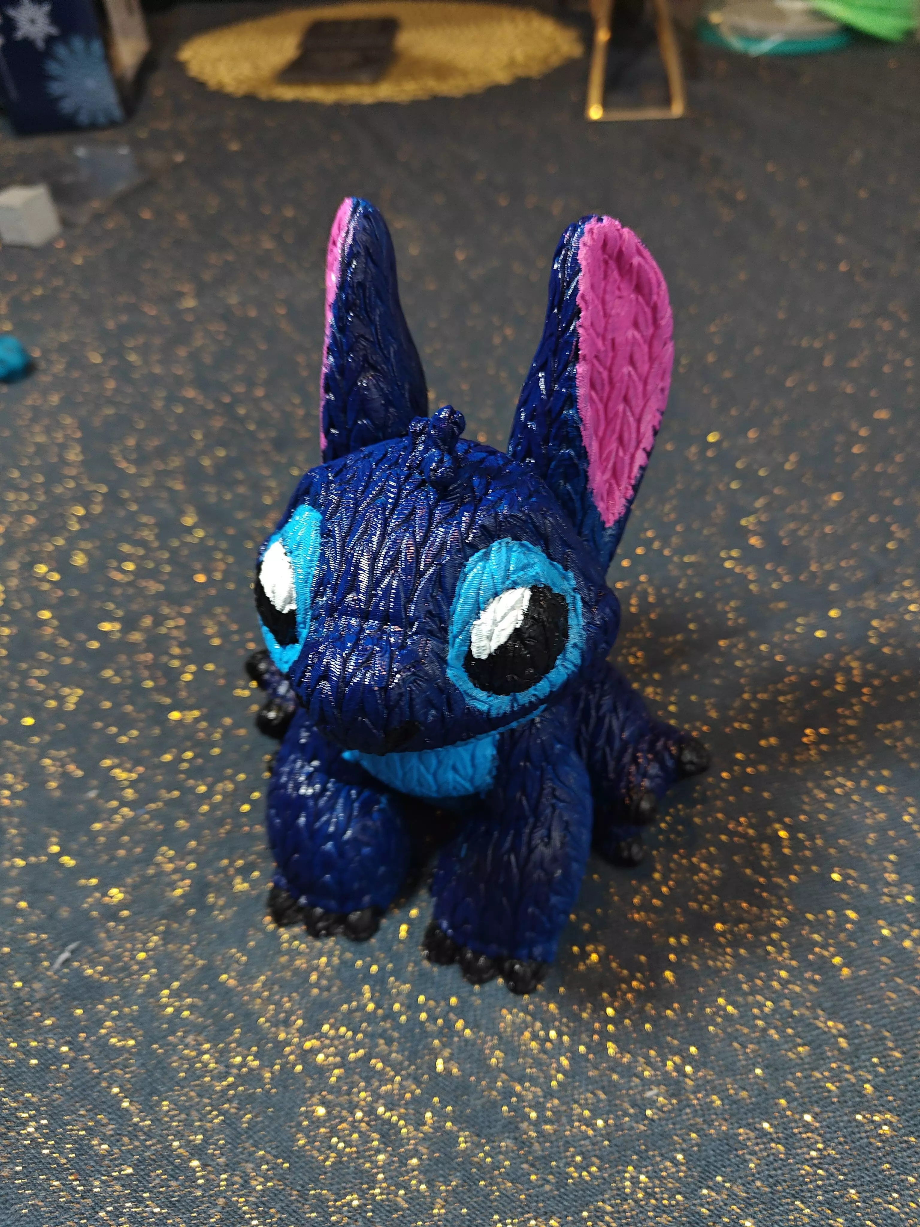 KNITTED Stitch from Lilo and Stitch 3D Printable Model 3D print model