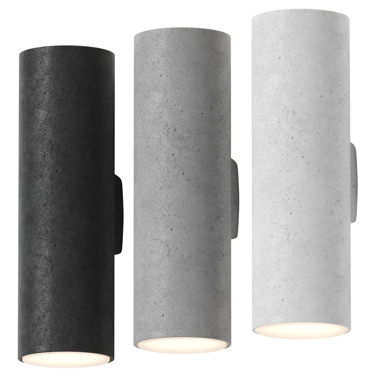 Creative lighting solutions - Hans clay wall light 3D model_2