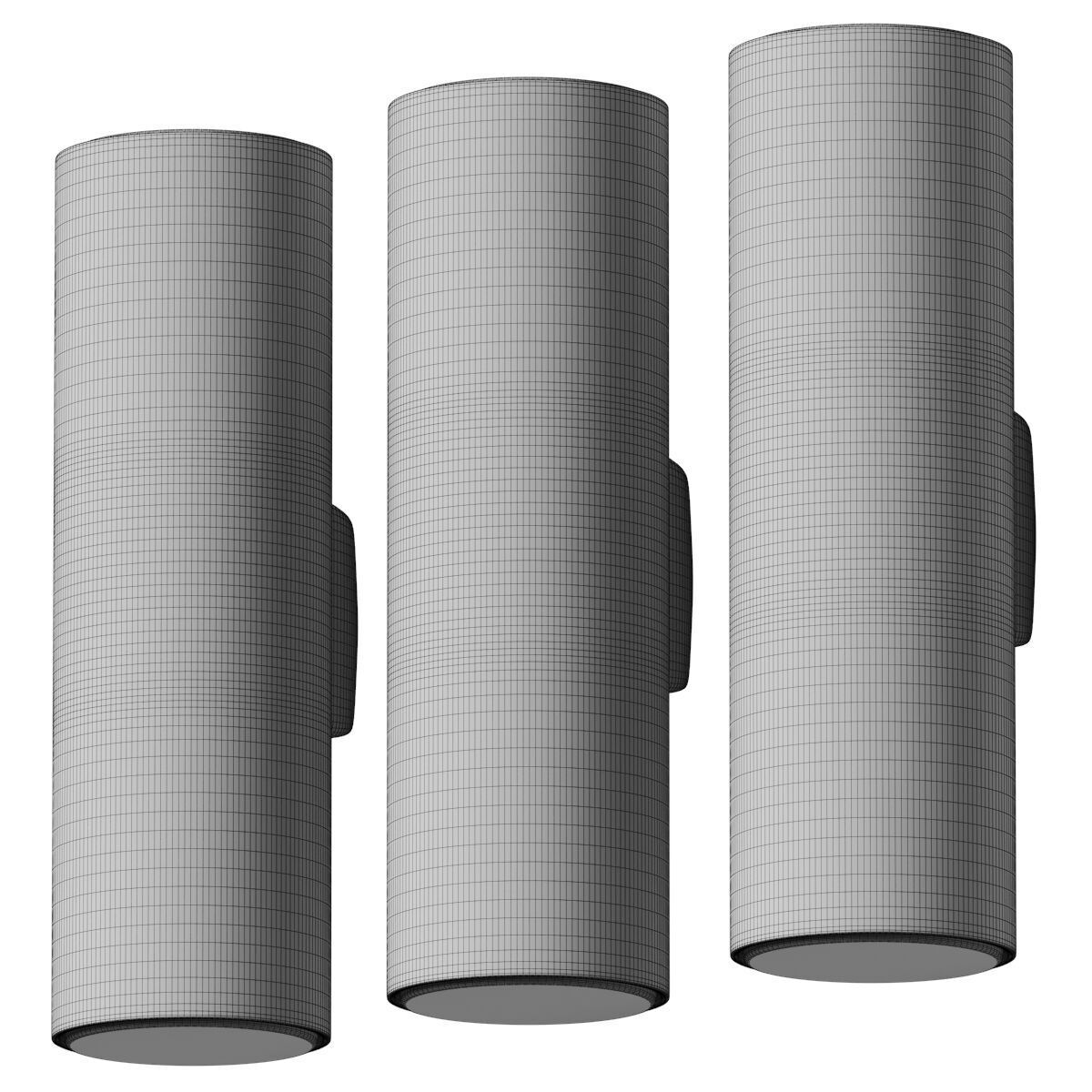 Creative lighting solutions - Hans clay wall light 3D model_3