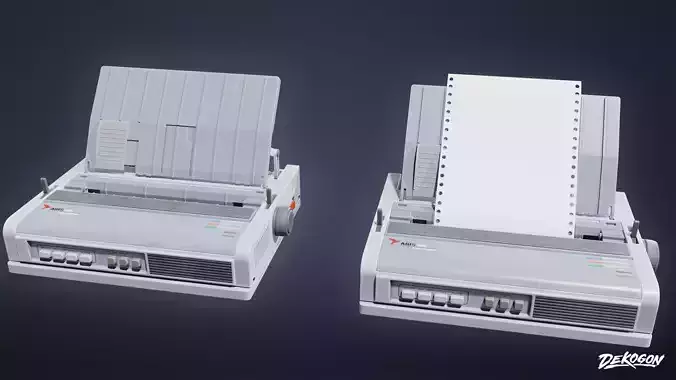 SUBURBS - Printer 01 - LOW POLY AND NANITE