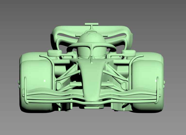 Alpine A522 F1 toystyle 3dprint 3D print model_6