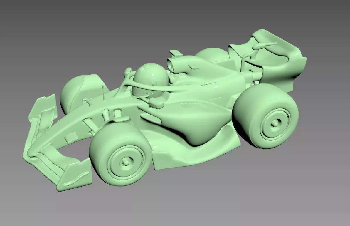 Alpine A522 F1 toystyle 3dprint 3D print model_0