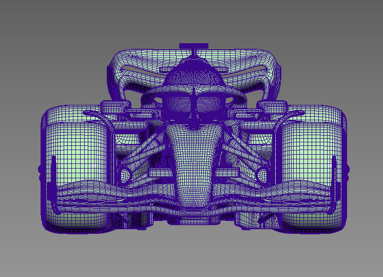 Alpine A522 F1 toystyle 3dprint 3D print model_7