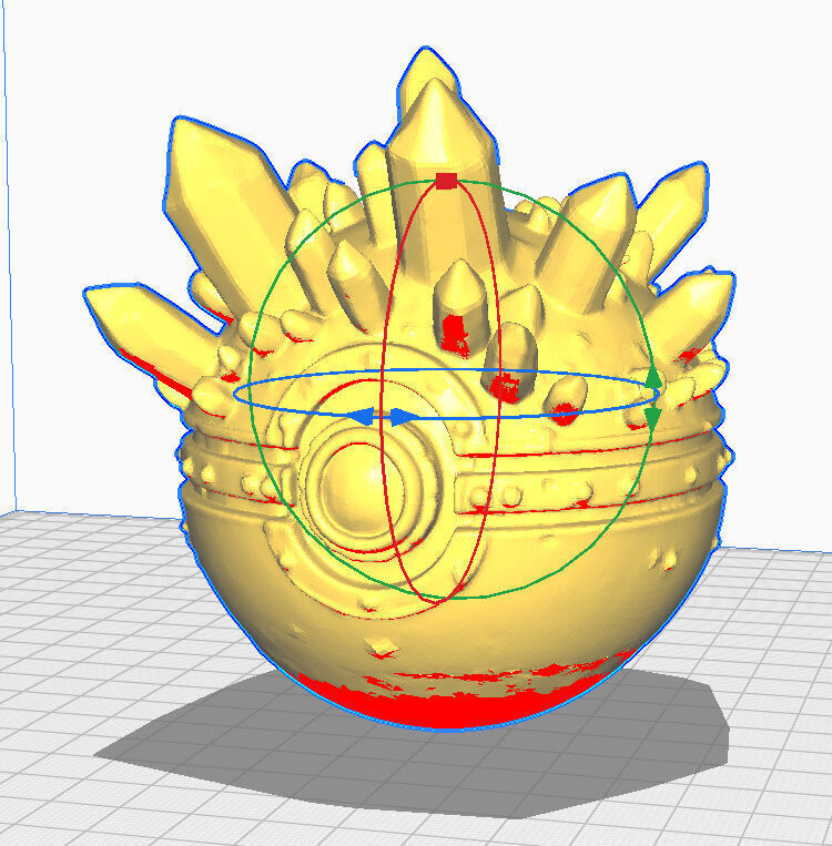 CRYSTAL POKEBALL 3D Printable Model 3D print model_2