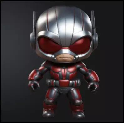 Ant man estilo chibi Free 3D print model_0