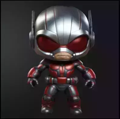 Ant man estilo chibi