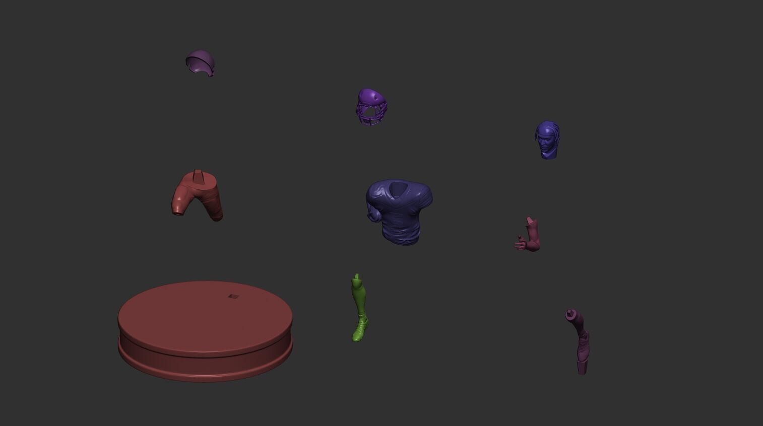 Jayden Daniels 3D print model_32