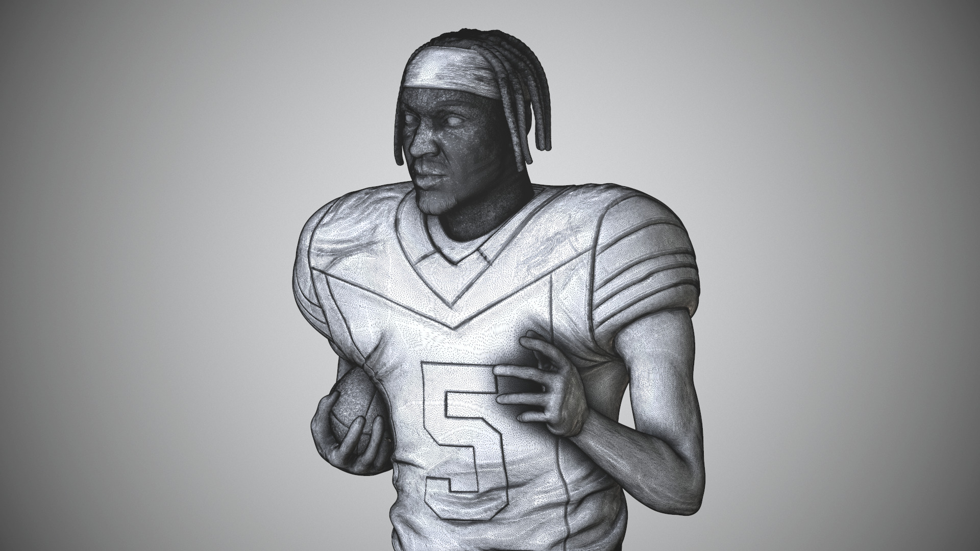 Jayden Daniels 3D print model_26