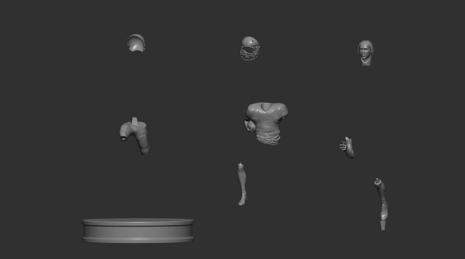 Jayden Daniels 3D print model_31