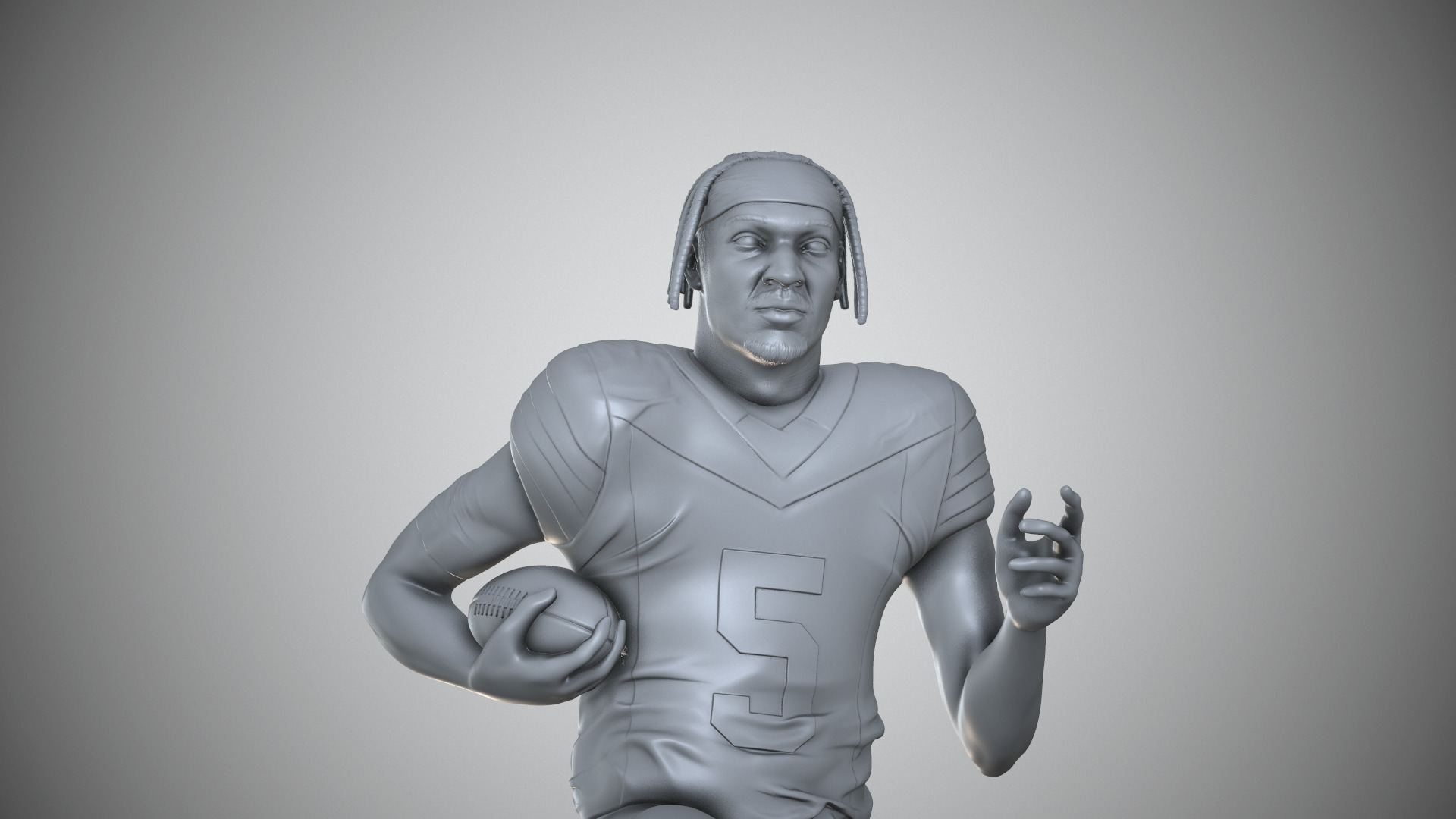 Jayden Daniels 3D print model_6