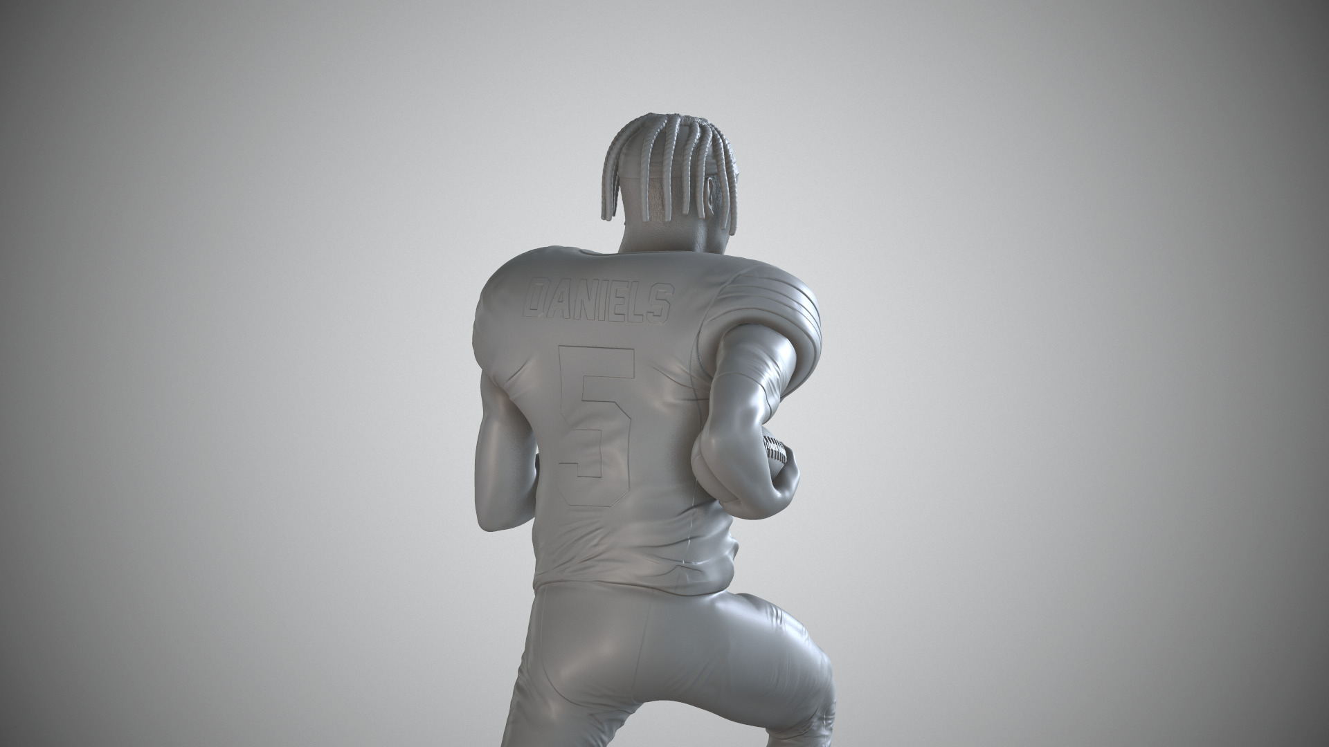 Jayden Daniels 3D print model_11