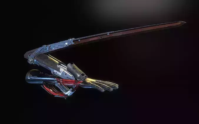 Mantis Blades 3D model
