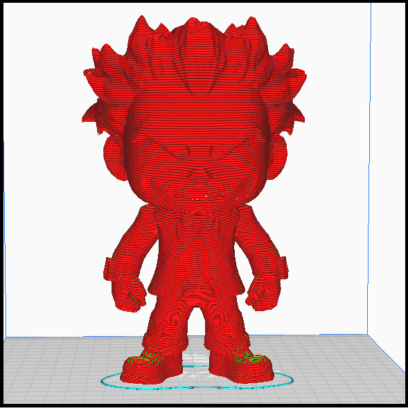 Joker estilo chibi Free 3D print model_1