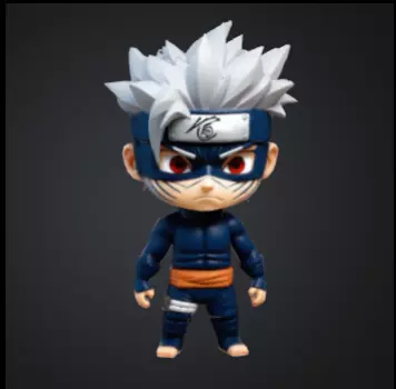 Kakashi hatake chibi Free 3D print model