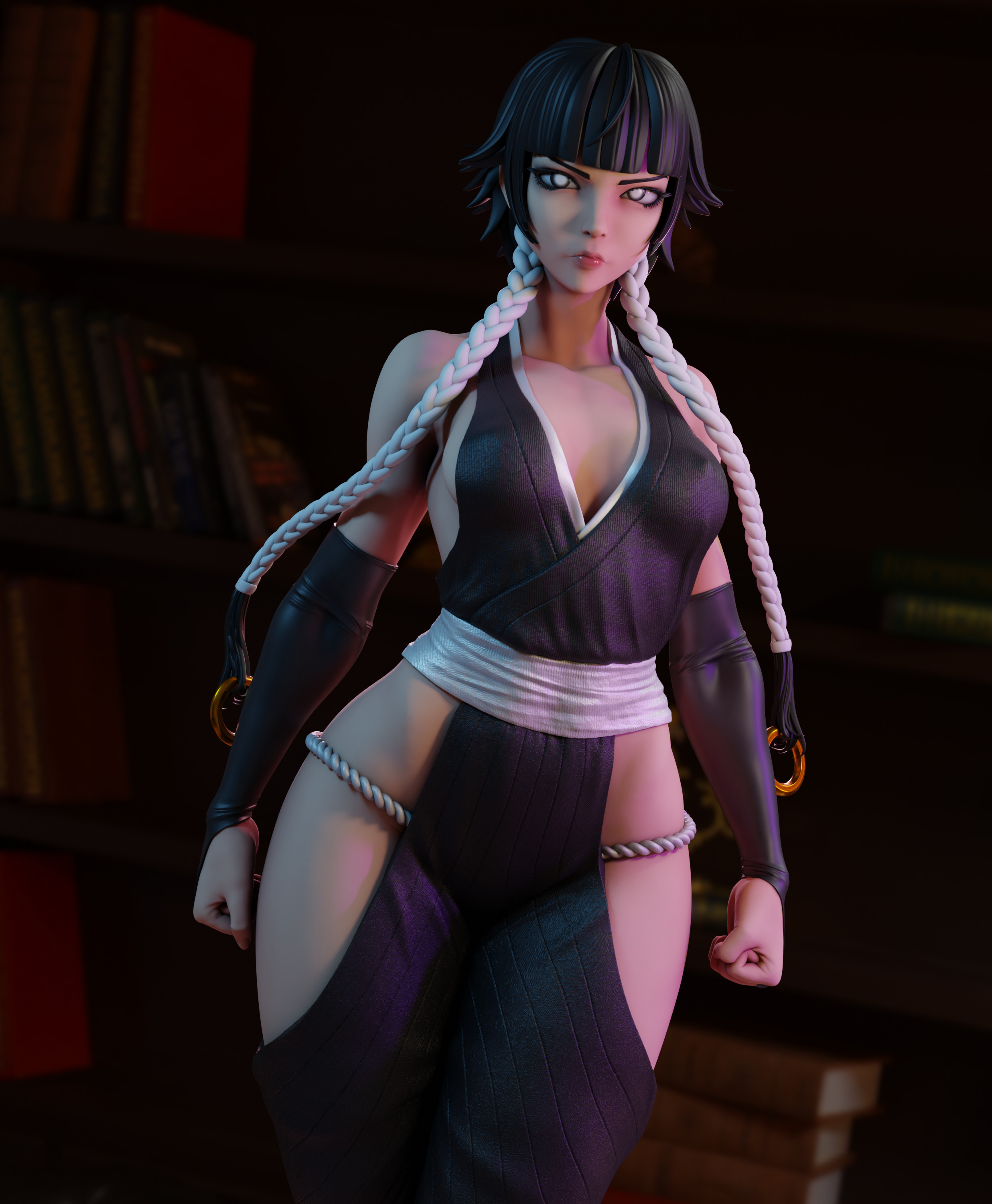 Soi Fon - Bleach 3D print model_5