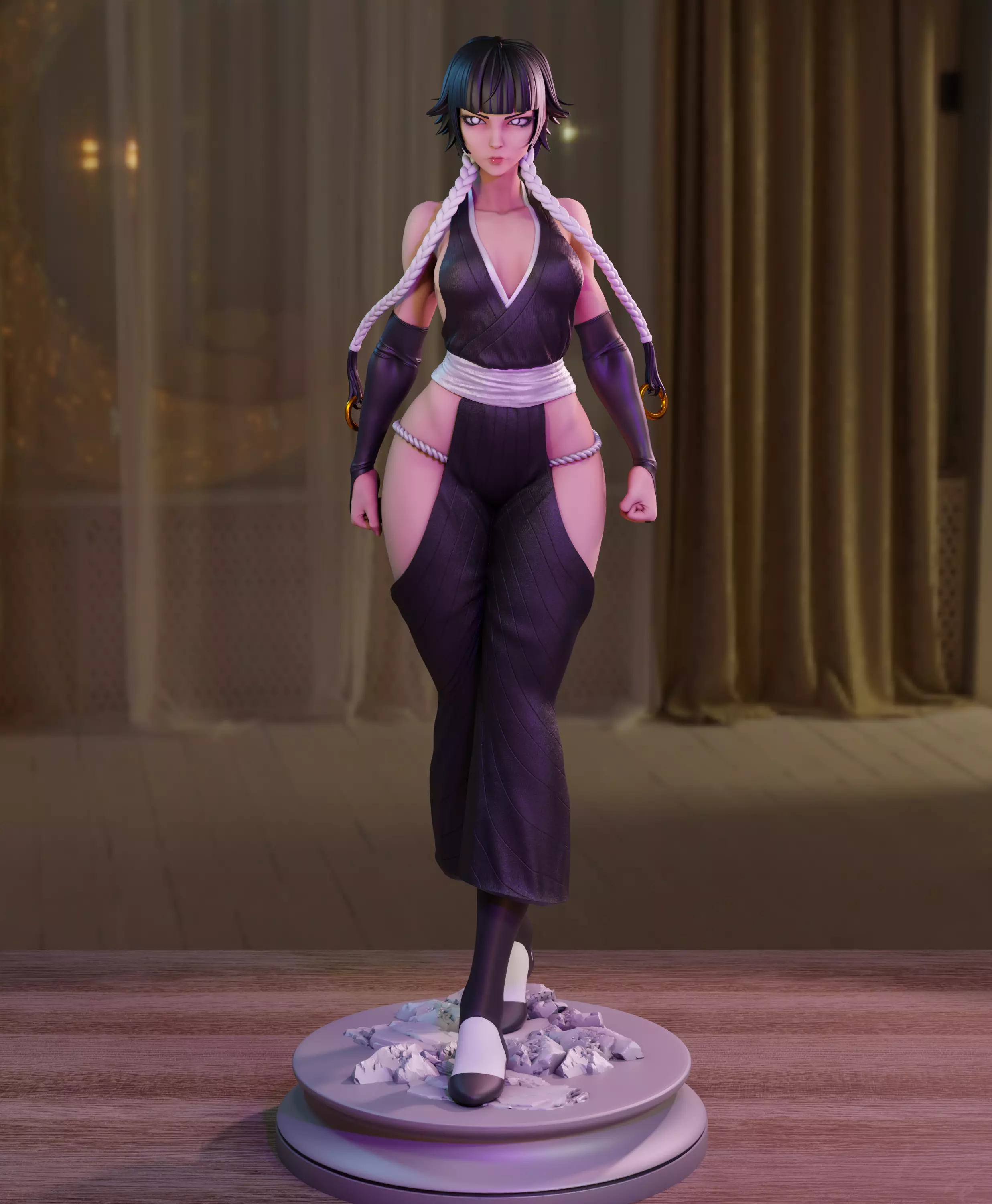 Soi Fon - Bleach 3D print model_0
