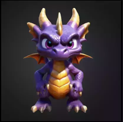 Spyro chibi