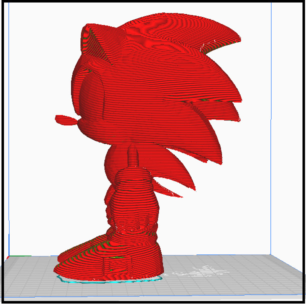 Sonic chibi Free 3D print model_2