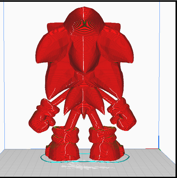 Sonic chibi Free 3D print model_3