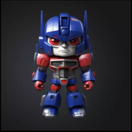 Optimus prime chibi Free 3D print model