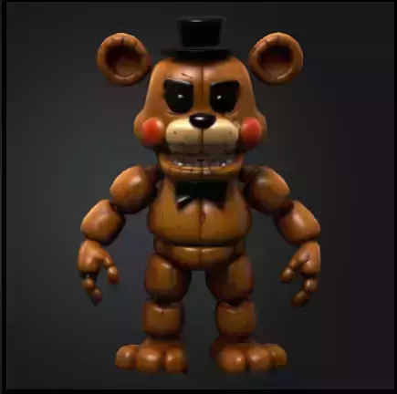 Freddy fazbear chibi