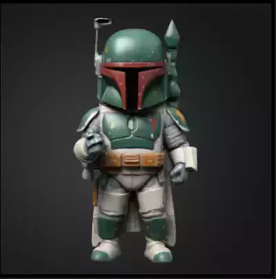 Boba fett chibi