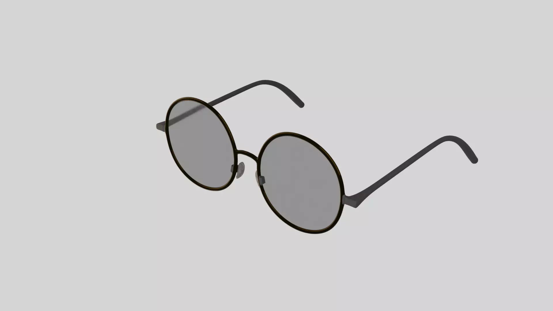 Reading Glassess Free low-poly 3D model