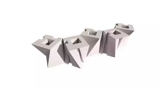 Special 3D algorithmic designs and forms-G3 3D print model