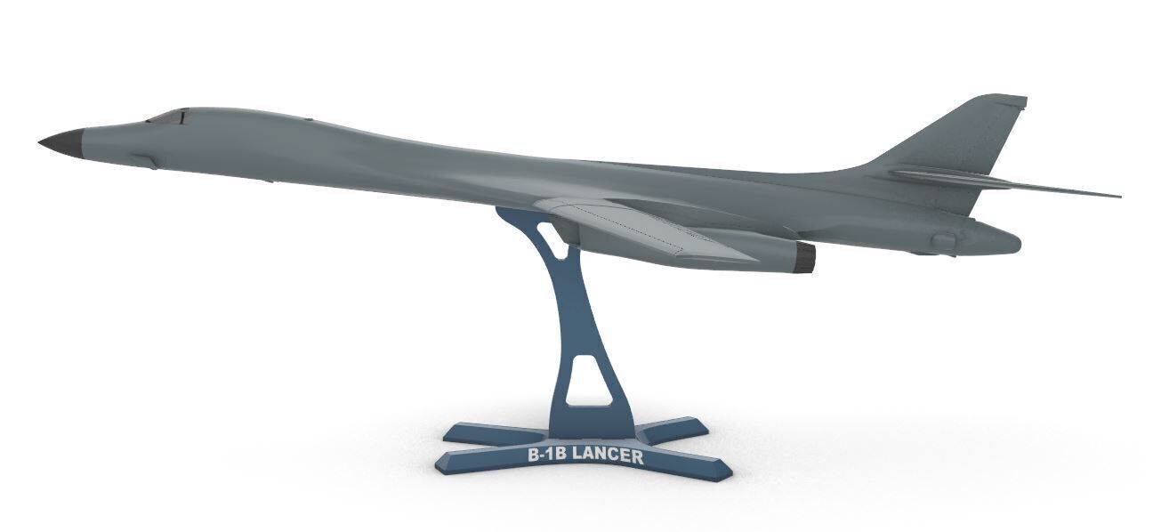 B-1B LANCER 3D print model_4