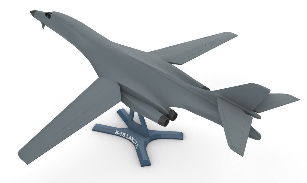 B-1B LANCER 3D print model_5
