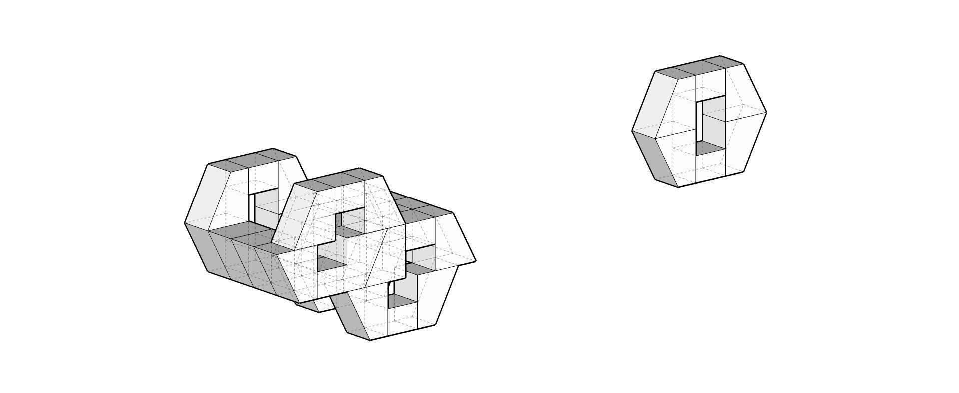 Special 3D algorithmic designs and forms 3D print model_3