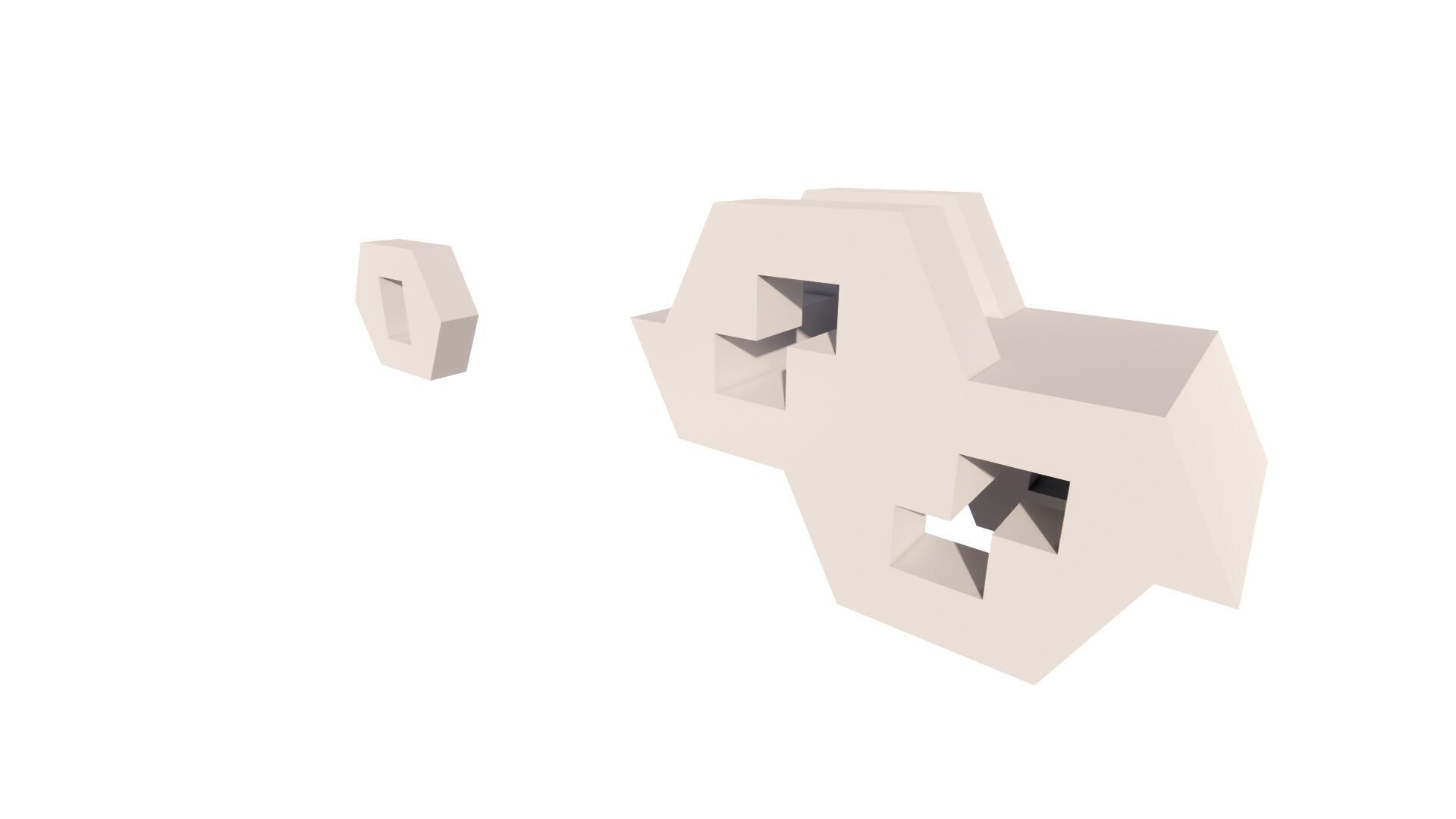 Special 3D algorithmic designs and forms 3D print model_9