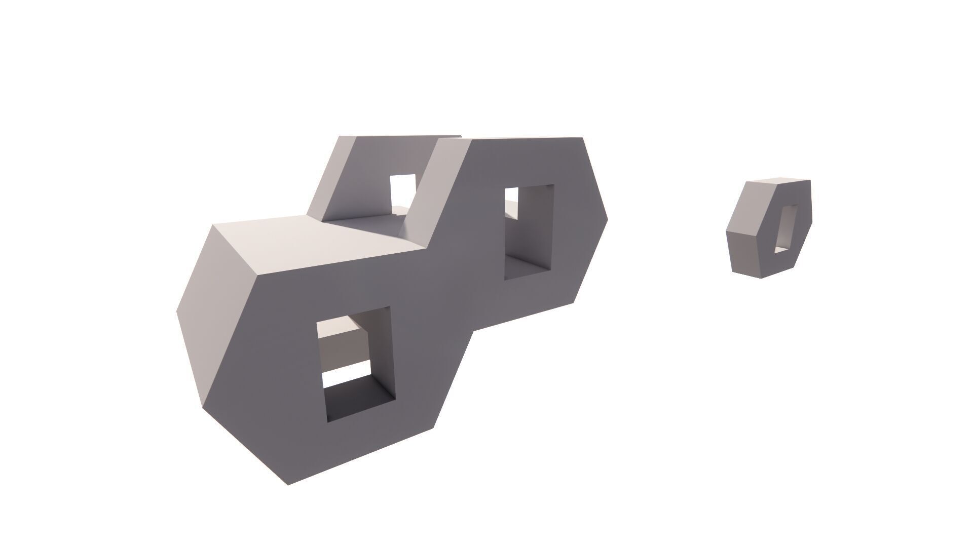 Special 3D algorithmic designs and forms 3D print model_15