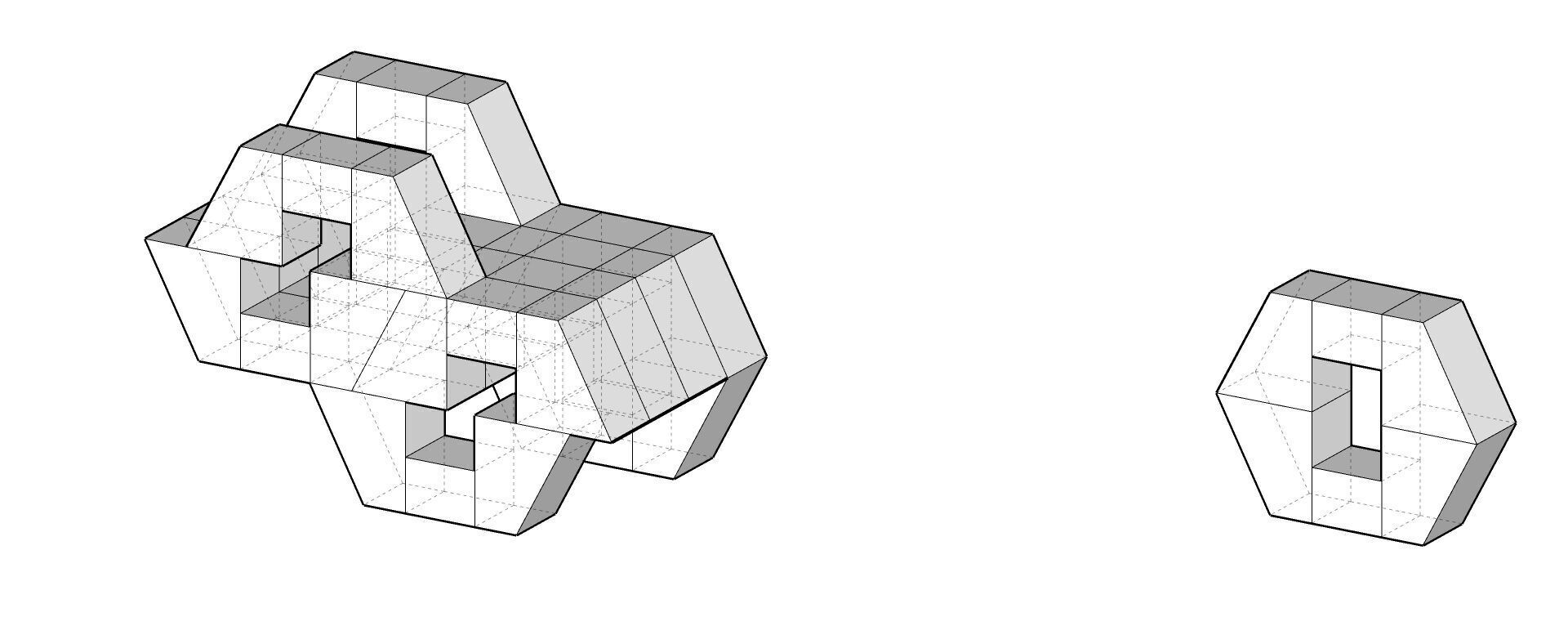 Special 3D algorithmic designs and forms 3D print model_4