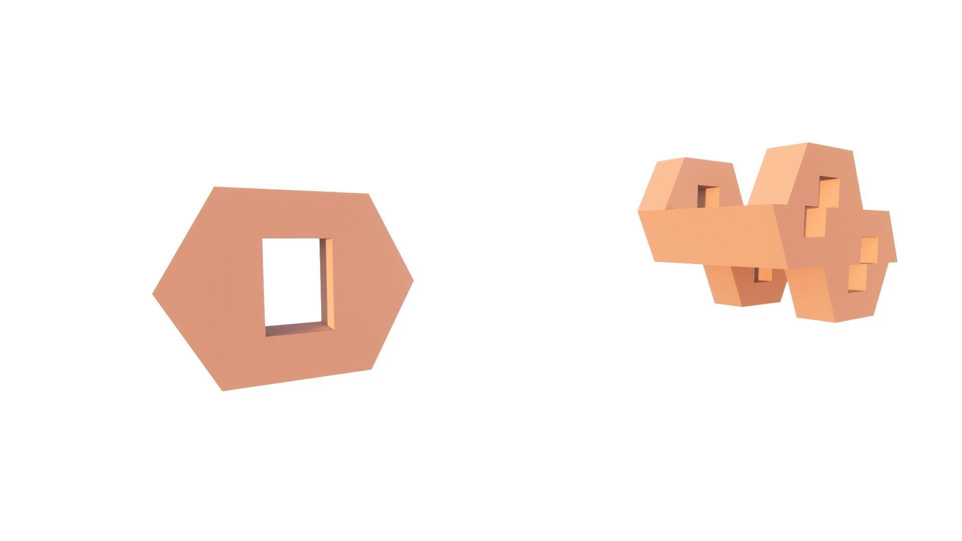 Special 3D algorithmic designs and forms 3D print model_12