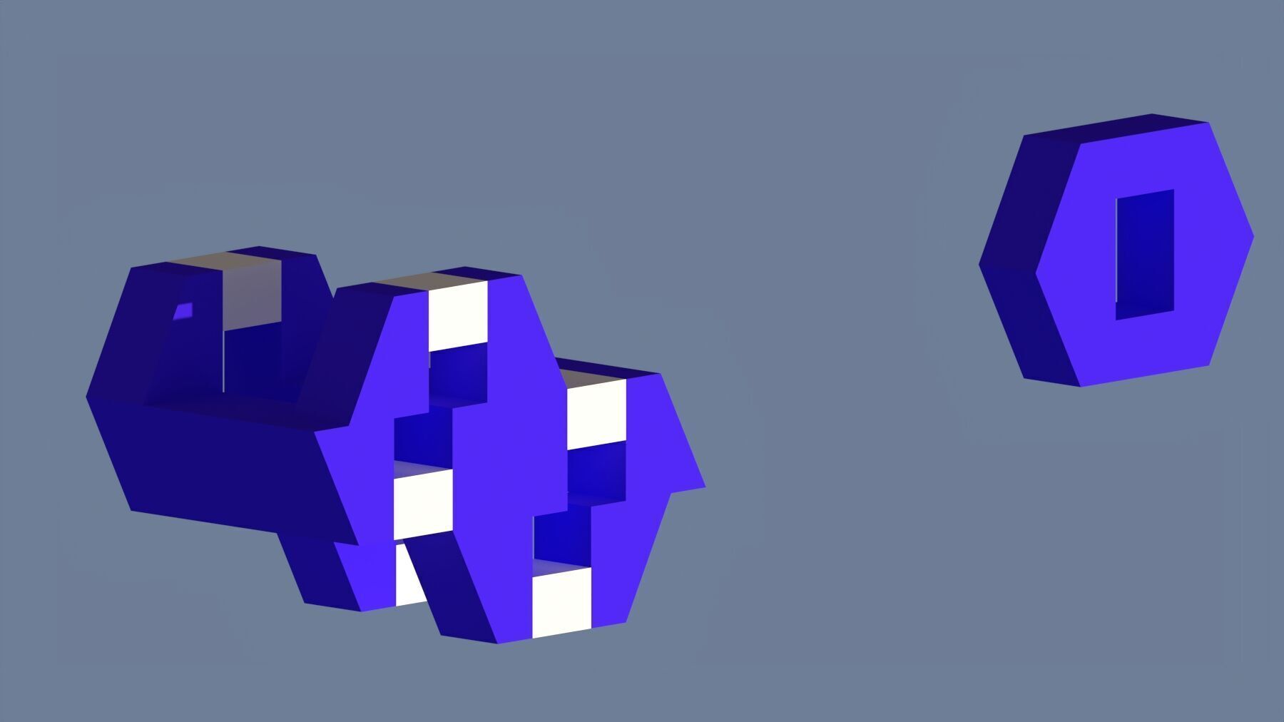 Special 3D algorithmic designs and forms 3D print model_6